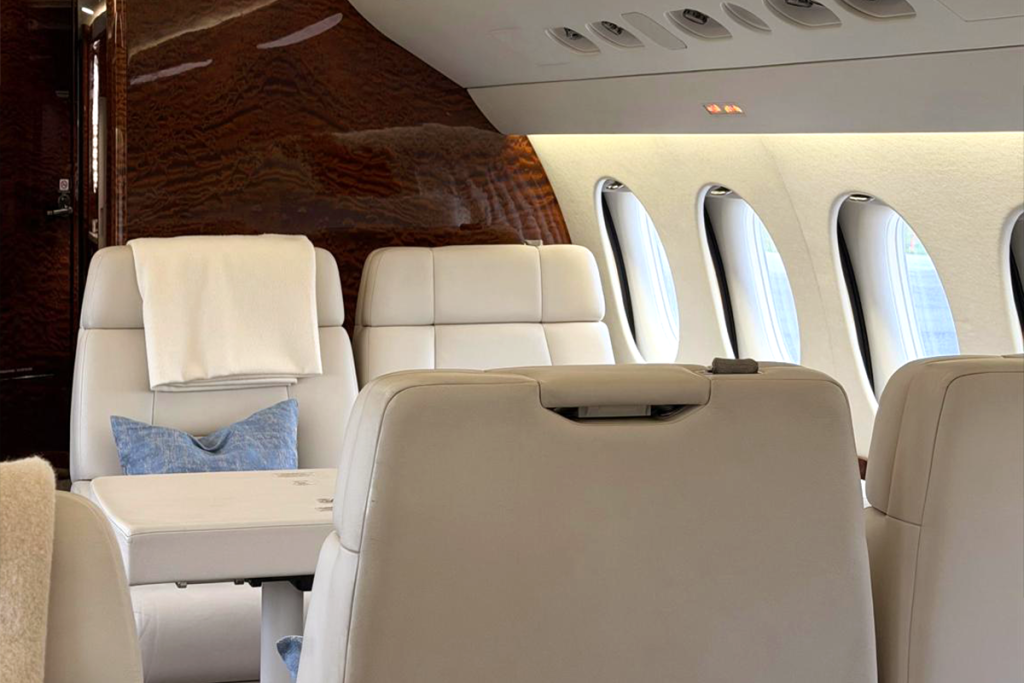 executive travel - aircraft interior