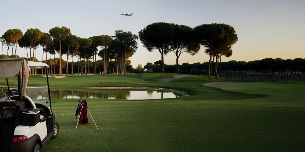 private jet charter for golf trips