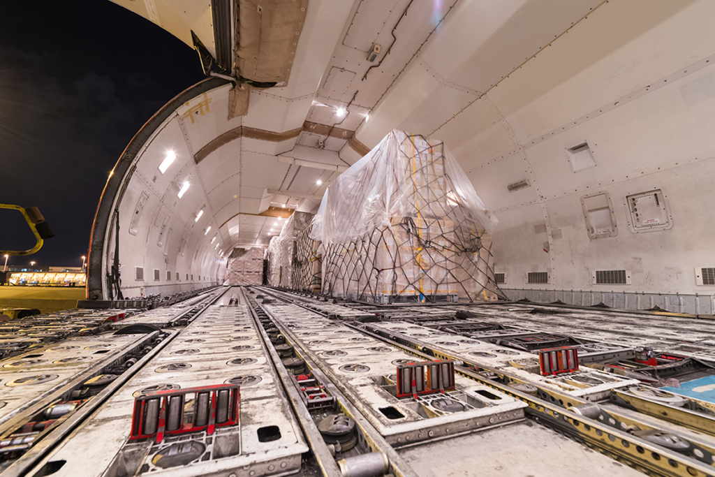 cargo aircraft loading